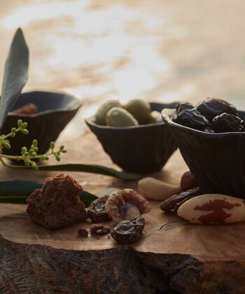 Olives and dried fruits